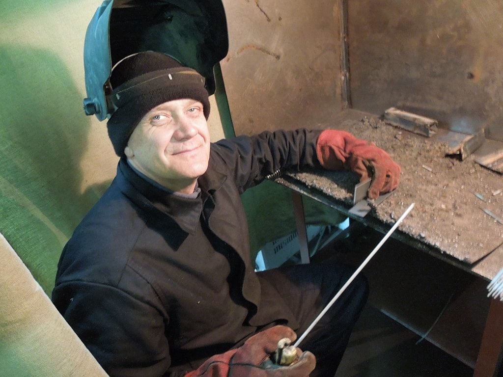 смешной сварщик