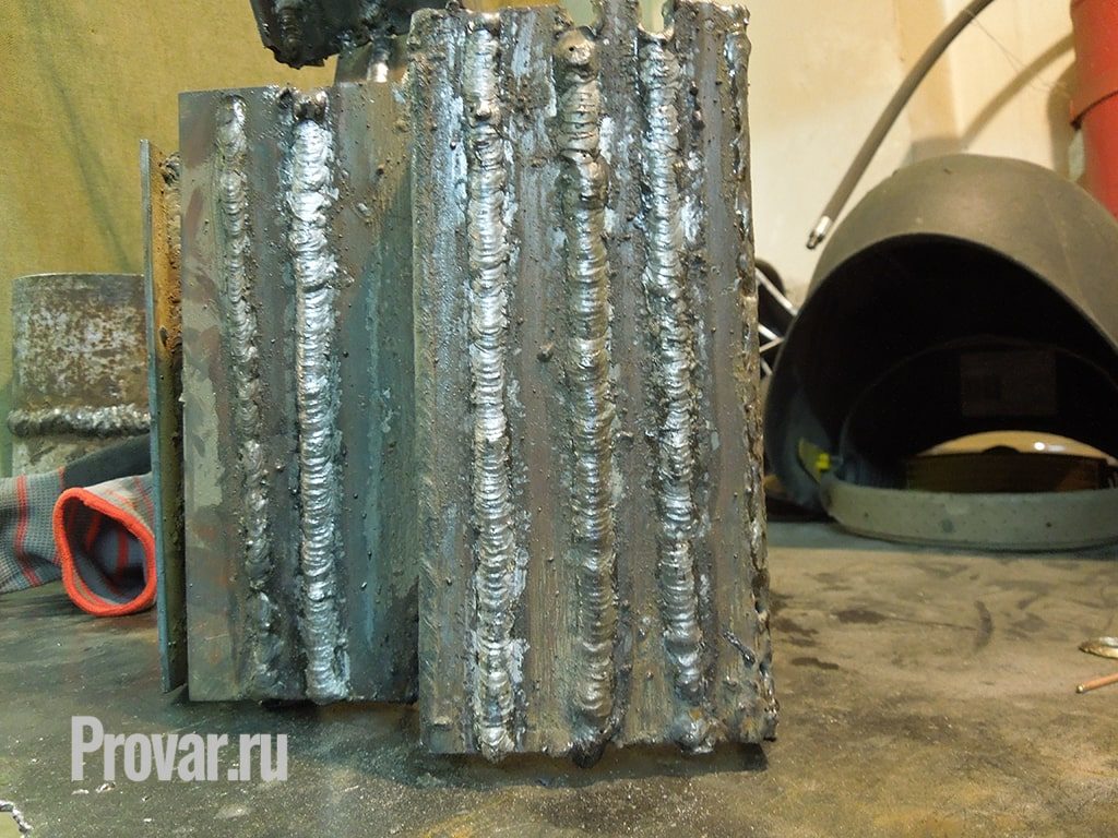 сварка вертикальных швов